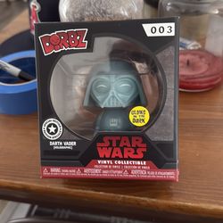 Funko Dorbz Vinyl Figure #003 - Darth Vader Holographic (Glows In Dark)
