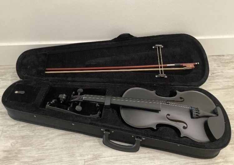 Witek Beginner Violin (4/4 like new condition/ missing just 1 string, 1 string needs installation)