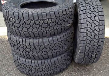 37*12.50r20 Falken Tires con 80% de vida las 4