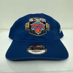 New Era NY Knicks NBA Champions Adjustable Cap