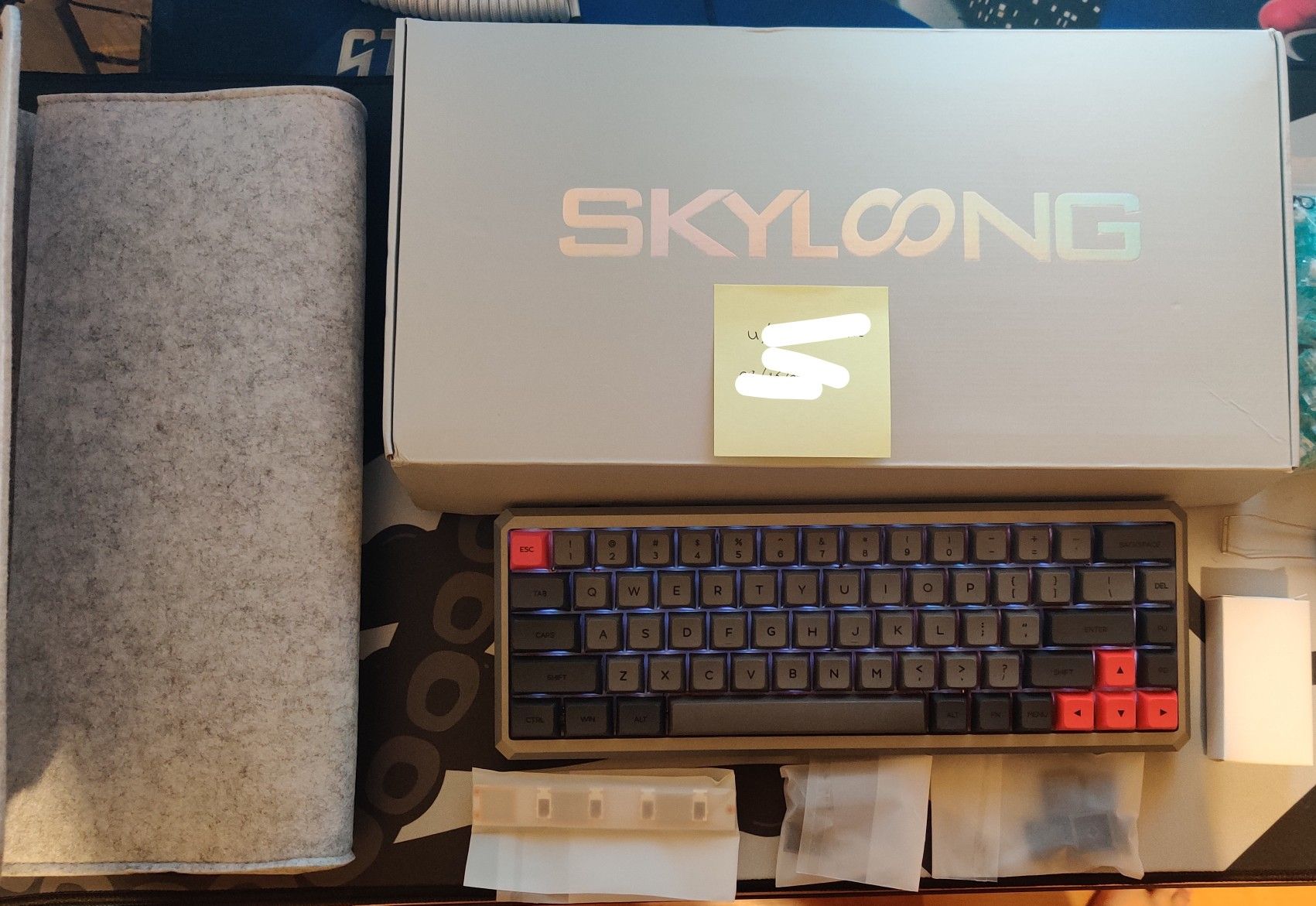 Epomaker GK68XS Aluminum Wireless Gaming Keyboard