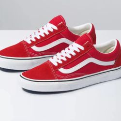 VANS RACING RED/TRUE WHITE