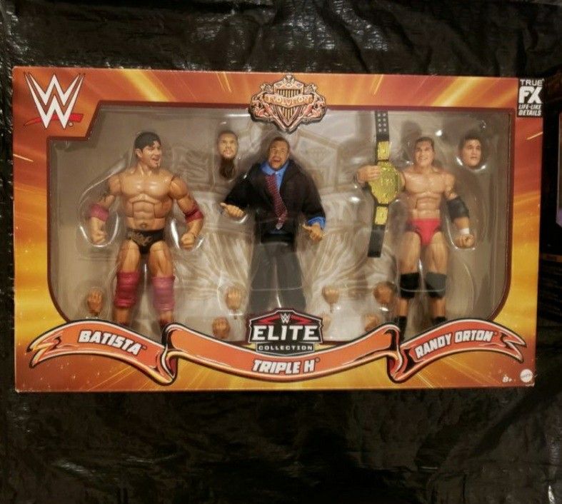 wwe figures assortment 