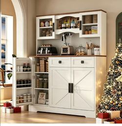 Beautiful brand new Kitchen Hutch/ coffee bar