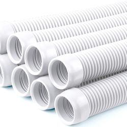 Set Of 8 Pieces 40" Length  Vacuum Hose/Replacement Pool Hose -1.5” 8 Hoses for Pool,Spa