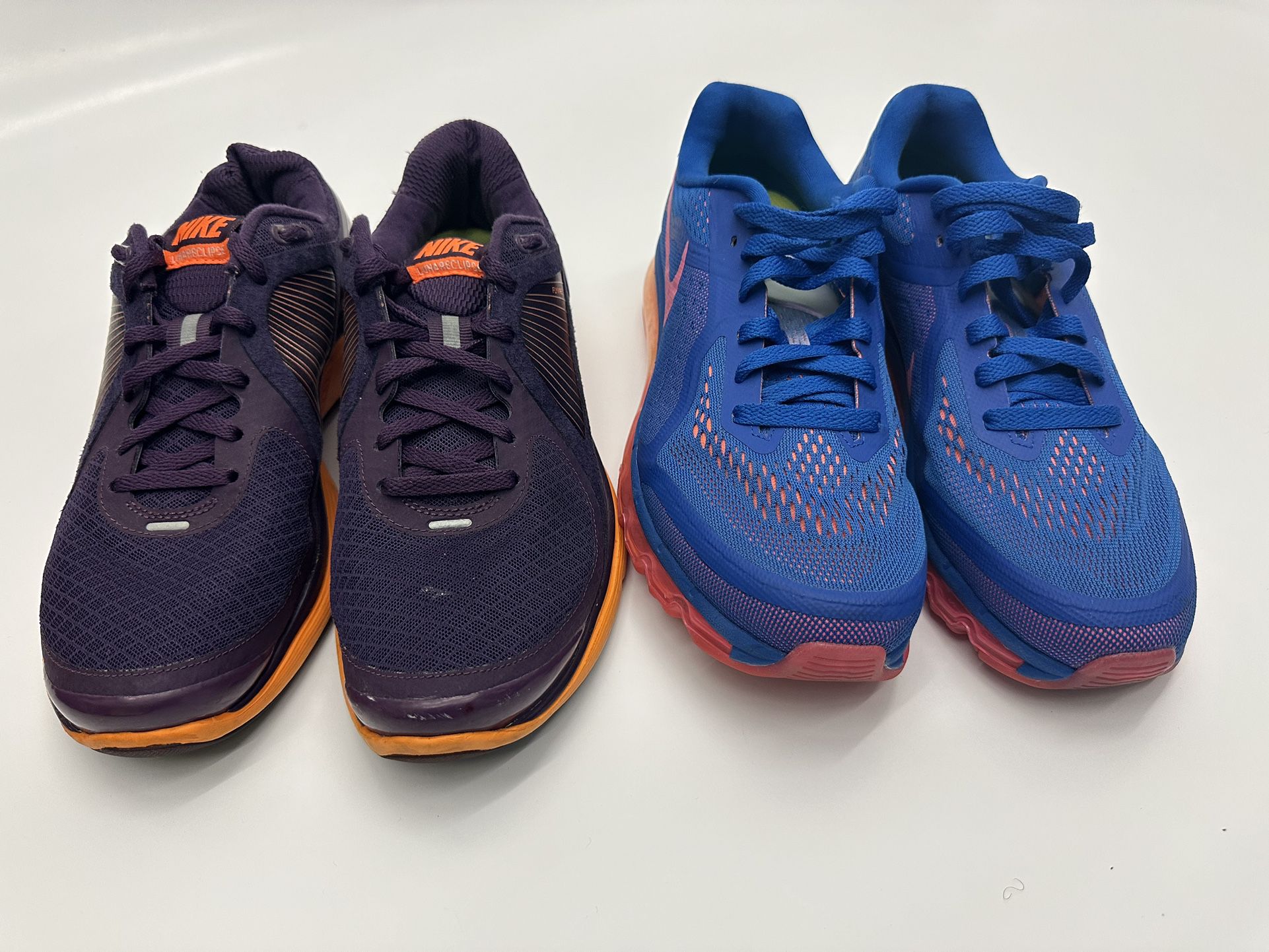 dash I fare Il 2 PAIR OF WOMENS NIKE AIR MAX & NIKE LUNAR RUNNING SHOES SIZE 9w for Sale  in Fort Lauderdale, FL - OfferUp