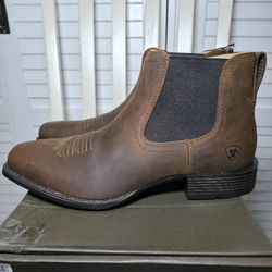 Ariat Booker Ultra Chelsea Boots Square Toe 10046985 Men's Size 11 D