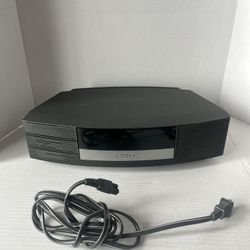 BOSE WAVE RADIO II 2 AM/FM ALARM CLOCK RADIO AWR1B2 AUX  W/O REMOTE STEREO