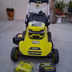 Ryobi 40v Brushless 21" Self Propelled Lawn Mower Kit 