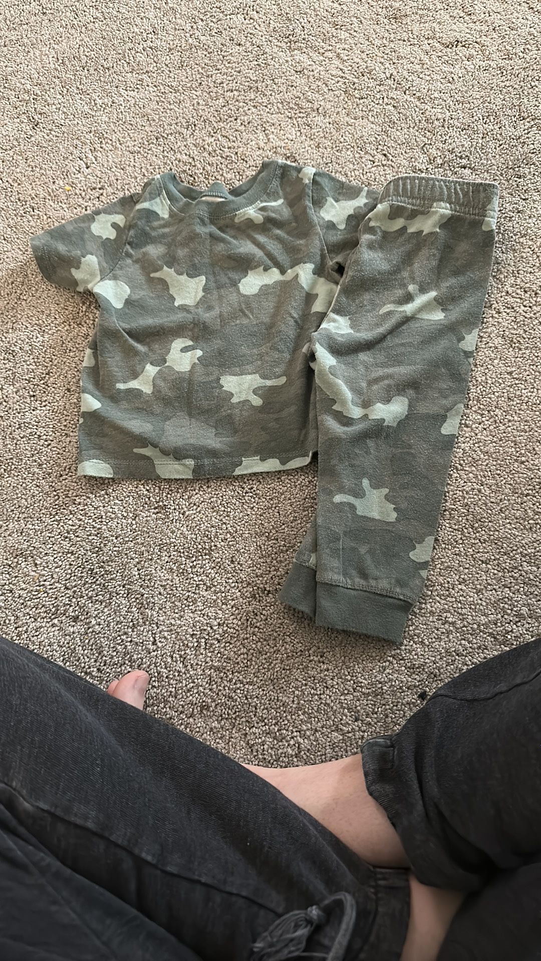 Garanimals  Green Camouflage Toddler Matching Outfit