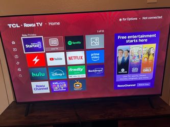 43 inch Roku smart WiFi tv