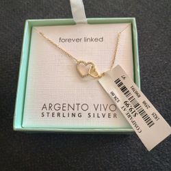Sterling Silver Heart Necklace 