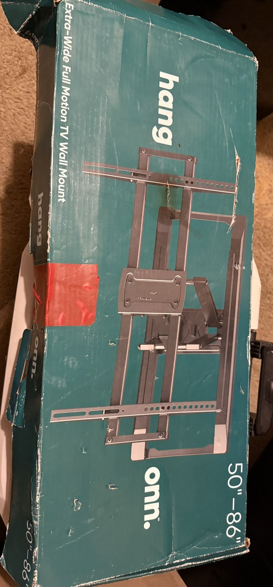 Hang Onn Full Motion Tv Wall Mount 50”- 86”