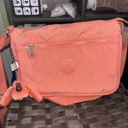 Pink Kipling Crossbody