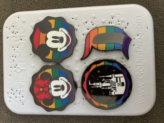 4 Pride Disney pins