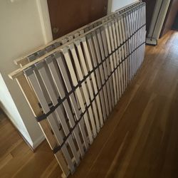 IKEA King MALM Slatted Bed Base + 4 Underbed Storage Drawers