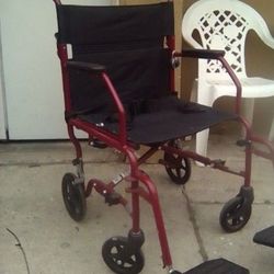 MEDLINE TRANSPORT WHEELCHAIR 20" WIDTH 