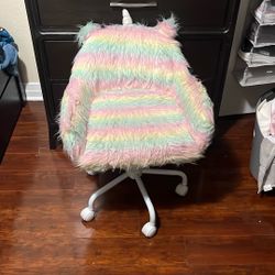 Unicorn Chair Girl Study