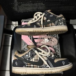 Nike Sb Dunk Low Travis Scott Cactus Jack Size 9.5