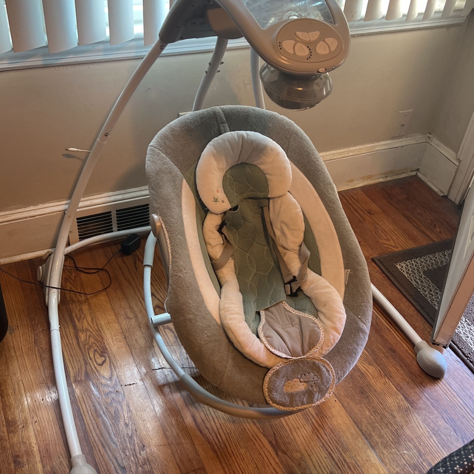Baby Swing, Baby Walker, Baby Chair Come As A Combo