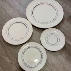 Vintage Royal Doulton England Bone China "Tiara" Set Retired 1977