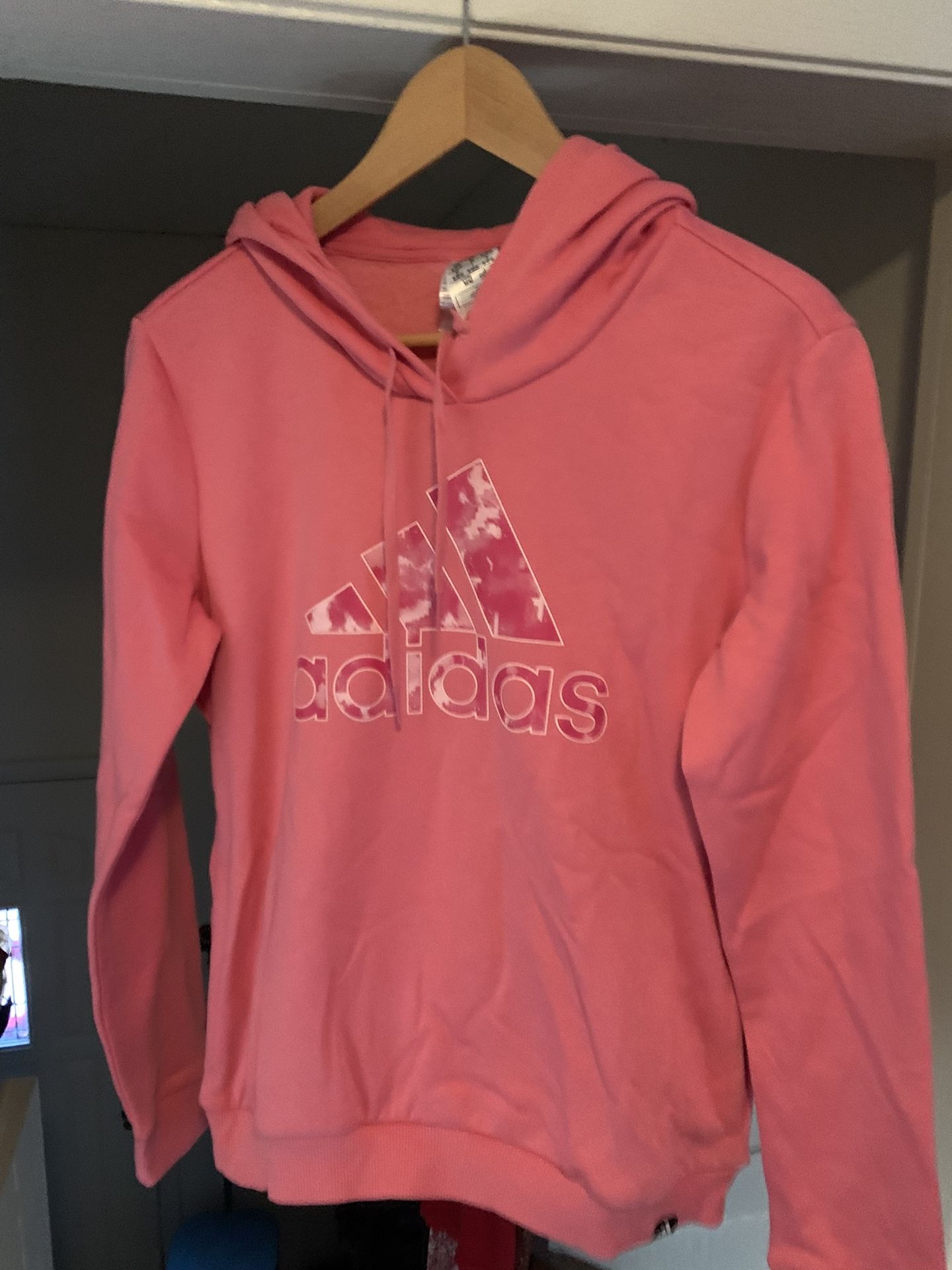 New Adidas New Hoodie Sweatshirt, Women Size M, New With Tags