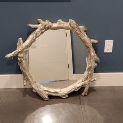 Siler Leaf Twig Mirror