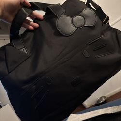 Hello Kitty Duffle Bag Gym Bag By Sanrio 