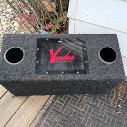 Subwoofer Box With Kickers– $375 (Need Gone Today!)