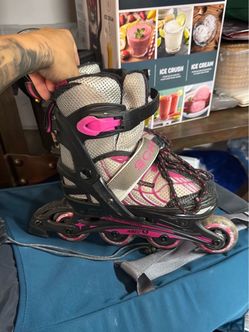 Schwinn Girls Adjustable Inline Skates Size 1-4 Pink
