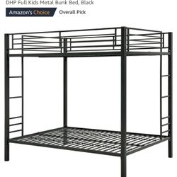 Used Full Over Full Celine Metal Bunk Bed - Room & Joy