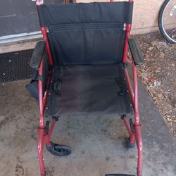 Transport chair 350lb Compacity 