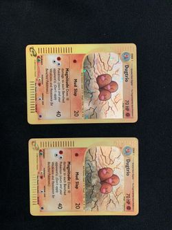 Pokémon Dugtrio Holo Rare