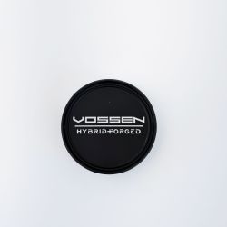 Vossen Hybrid Forged Center Cap Satin Black With Machined Lettering OD 63mm