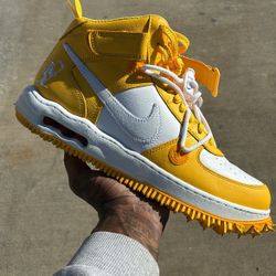 Nike X Off White “Canary Yellow” Sz 11