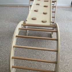 Montessori Climbing set : Sparingly used : Toddler’s Climb-n-Grapple