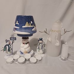 Snowman Christmas Decor Bundle