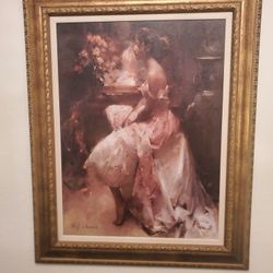 Large Beautiful Framed Painting