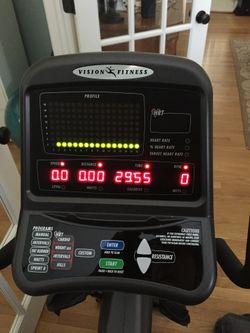 Vision Fitness HRT R2200 Recumbent Exercise Bike for Sale in