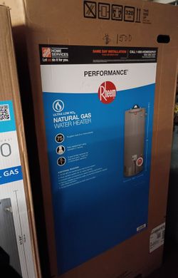 New 75 gallon Water Heater