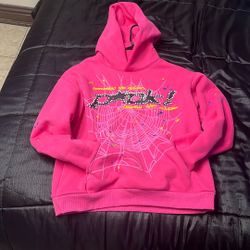  Spyder Hoodie-Size Medium Men- Pink