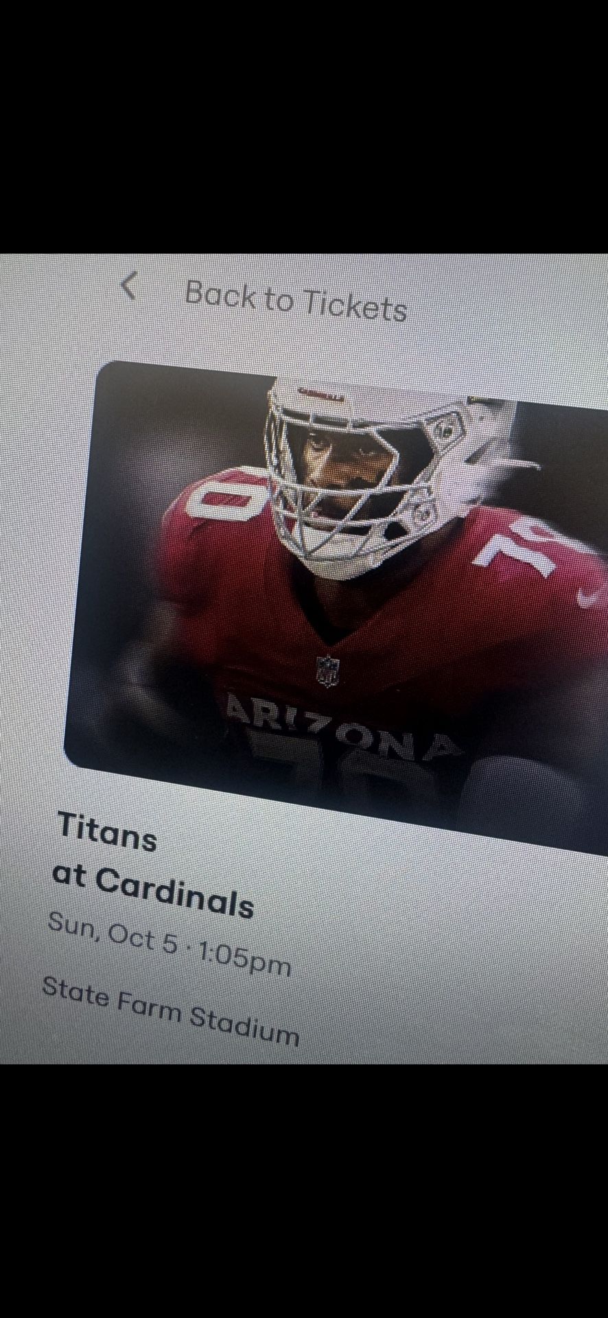 Arizona Cardinals Vs Titans