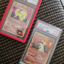 Pokemon Vintage Japanese Grade Cards 