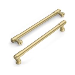 10 PACK BRUSHED GOLD 10”  HANDLES