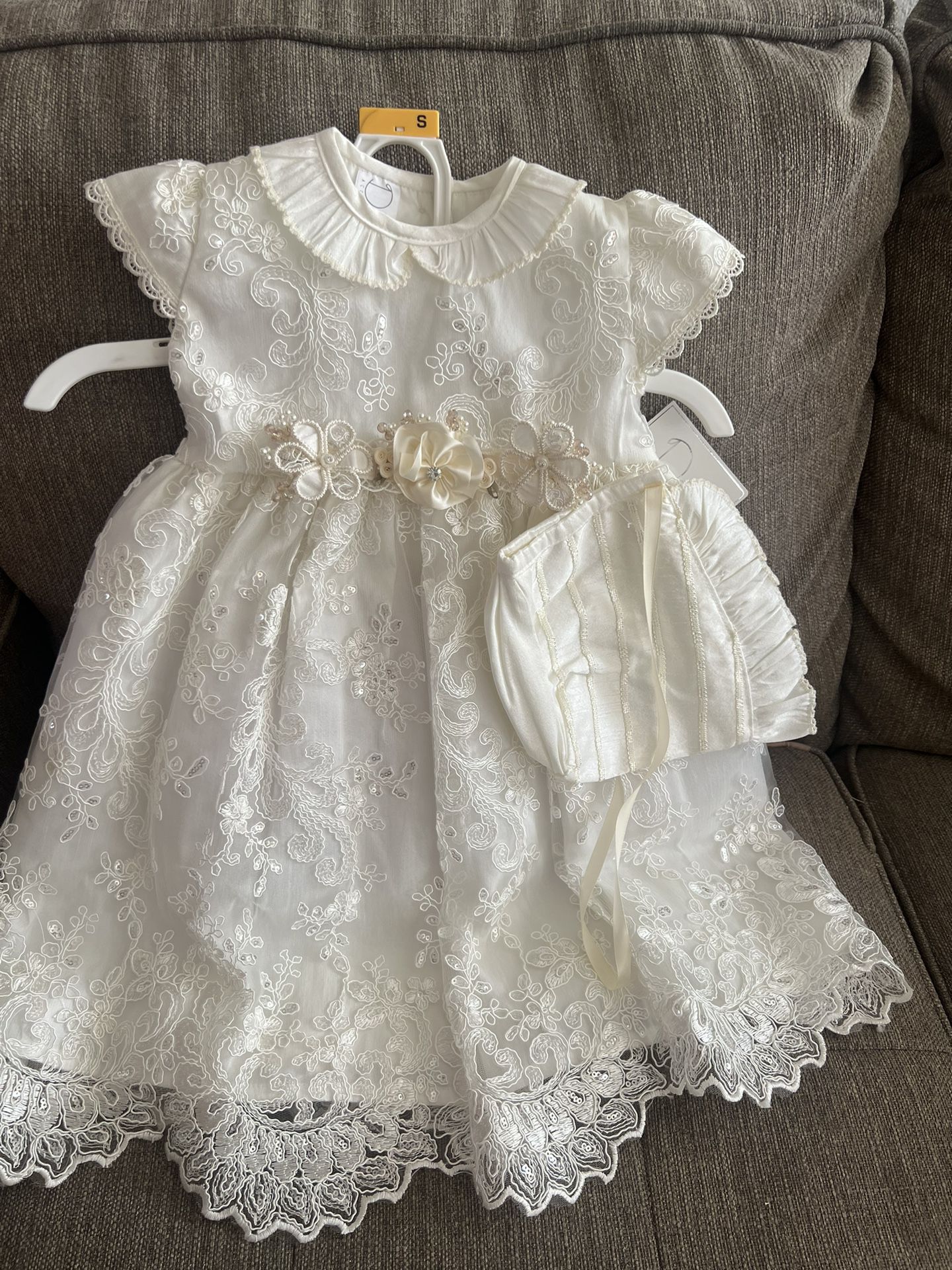 Baptism Dress With Tags Size 2T 