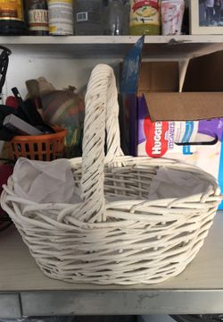 White basket