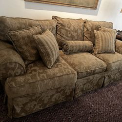 New Sofa, Love Seat, Arm Chair And Ottoman