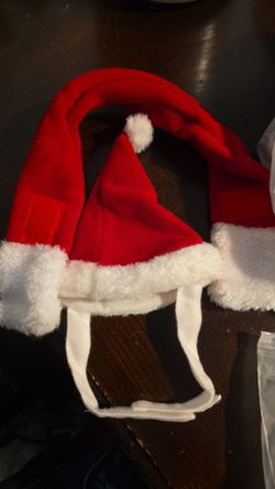 Set Navideño para Perro (Gorro y Bufanda) - Talla Small