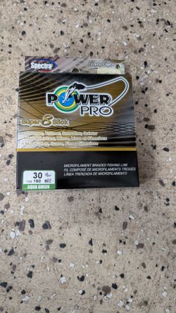 PowerPro Super 8 Slick braided fishing line