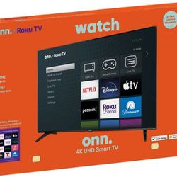 Smart Tvs 4k Onn 65 Inches New